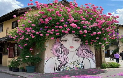  隆安怎么设计网红打卡墙绘