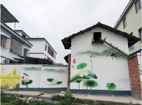  隆安室外墙绘-从选材到保养。