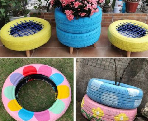  隆安墙体彩绘-变废为宝