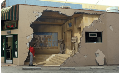  隆安判断手绘墙好坏的标准。