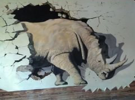  隆安在墙绘中，如何绘制3D效果？